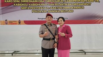 Mantan Kapolres Simalungun Kombes Pol Dr. Ronald Sipayung Jabat Direktur Resnarkoba Polda Babel